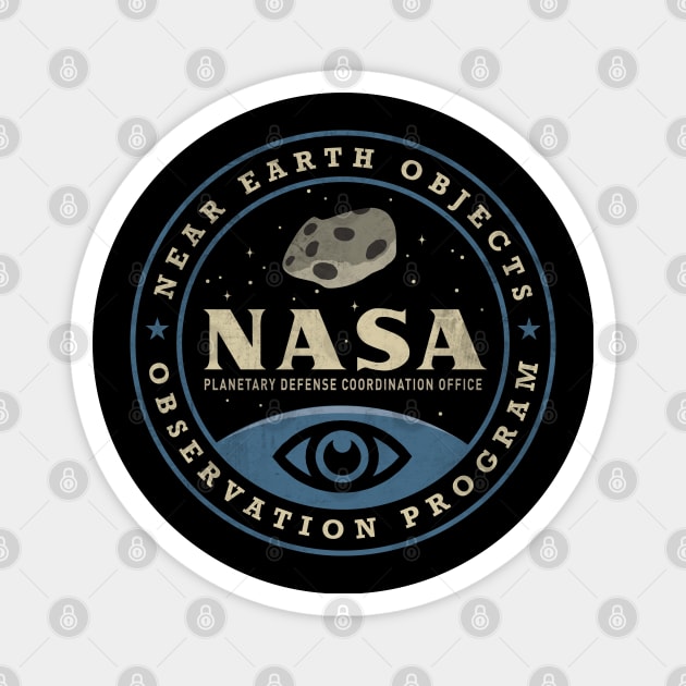 NASA Planetary Defense Seal by © Buck Tee Originals Magnet by Buck Tee